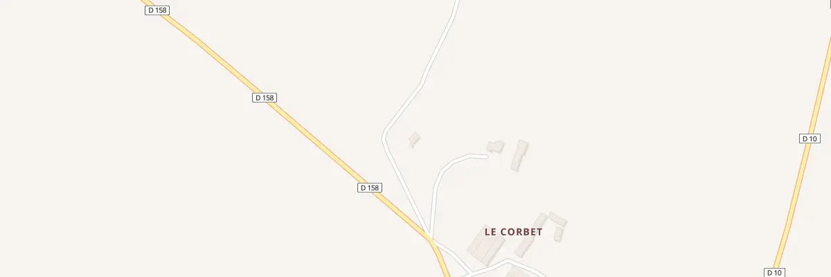 Plan du 64 Le Corbet à Chaumoux-Marcilly