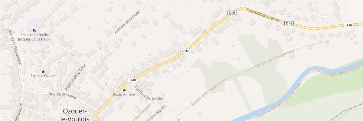 Plan du 68B Rue Jude de Crene à Ozouer-le-Voulgis