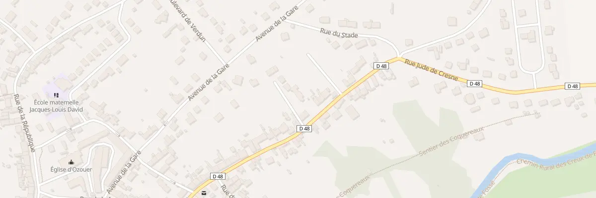 Plan du 71 Rue Jude de Crene à Ozouer-le-Voulgis