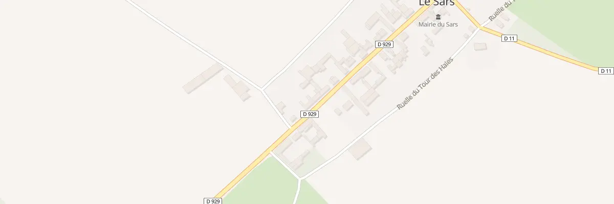 Plan du 65 Rue Nationale au Sars