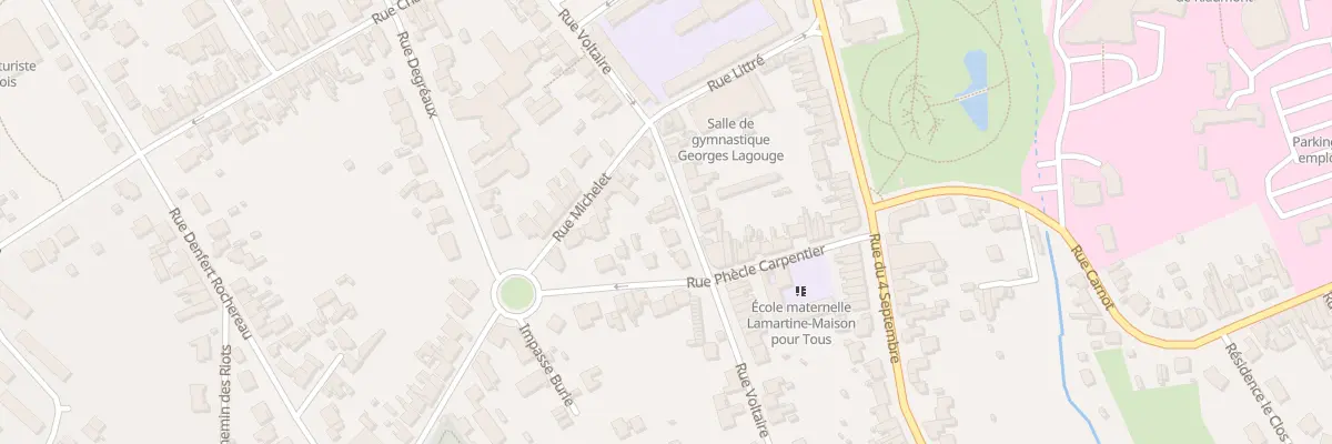 Plan du 19 Rue Voltaire à Liévin