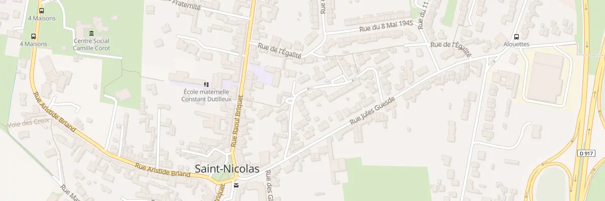 Plan du 10 Rue Bellon à Saint-Nicolas