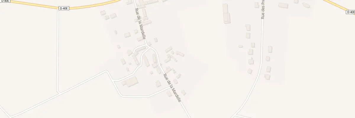 Plan du 14 Rue de la Mardelle à Poligny
