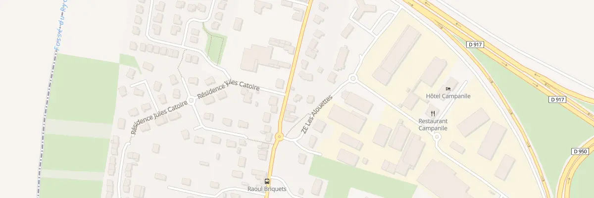 Plan du 76T Rue Raoul Briquet à Saint-Nicolas