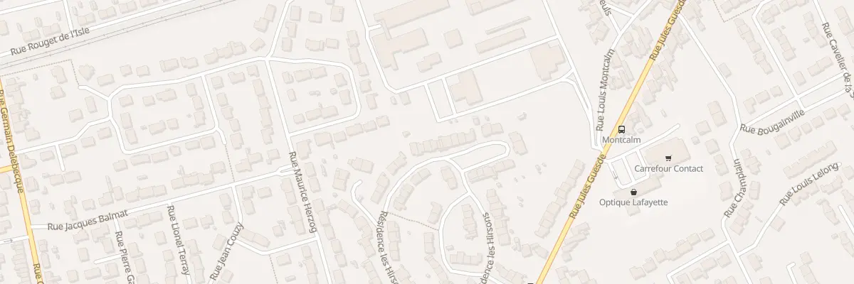 Plan du 39 Res les Hirsons Rue Mordacque à Liévin