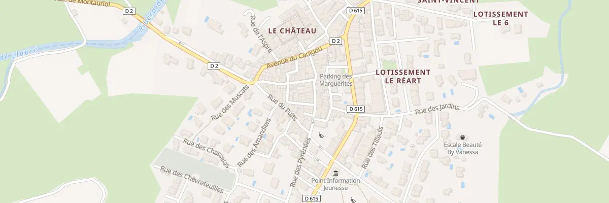 Plan du 4 Rue des Lilas à Fourques