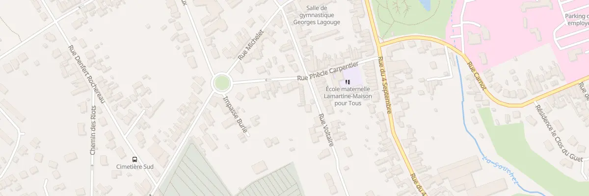 Plan du 11 Rue Phècle Carpentier à Liévin
