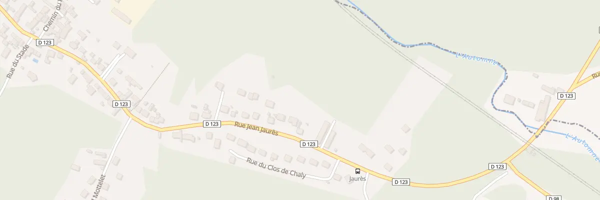 Plan du 787 Rue Jean Jaurès à Saintines