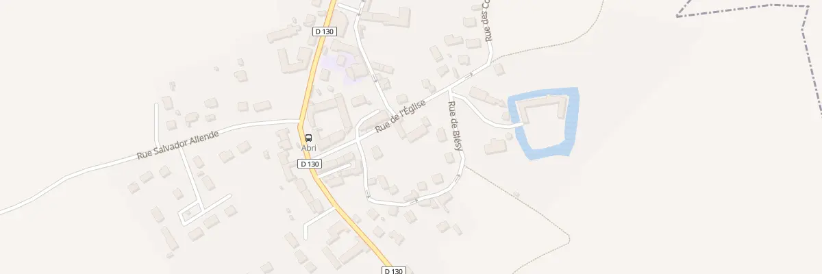 Plan du 122 Rue de l’Eglise à Fouju