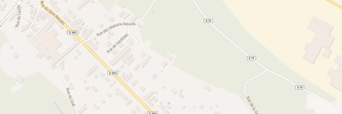 Plan du 581B Rue du Gros Moulin à Amilly