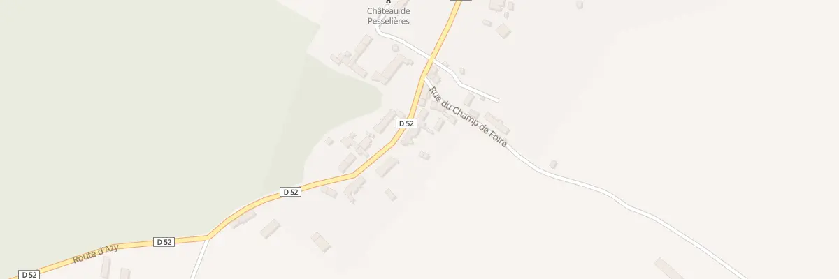 Plan du 5 Rte d’Azy à Jalognes