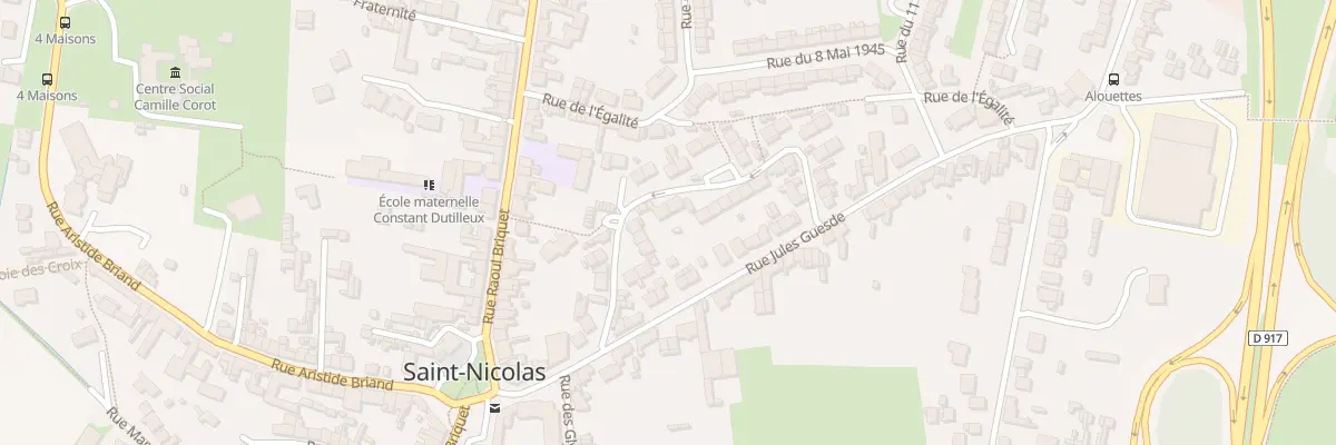 Plan du 12 Rue Bellon à Saint-Nicolas