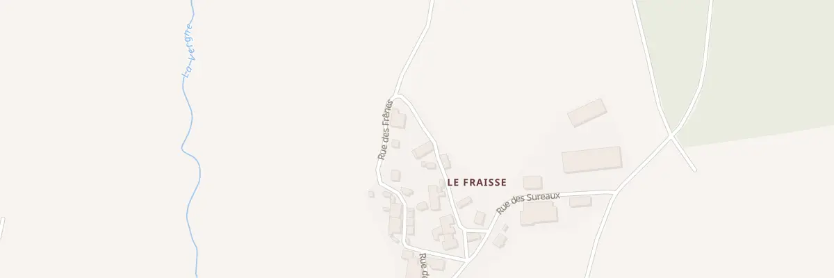 Plan du 5041 Le Fraisse à Perpezat