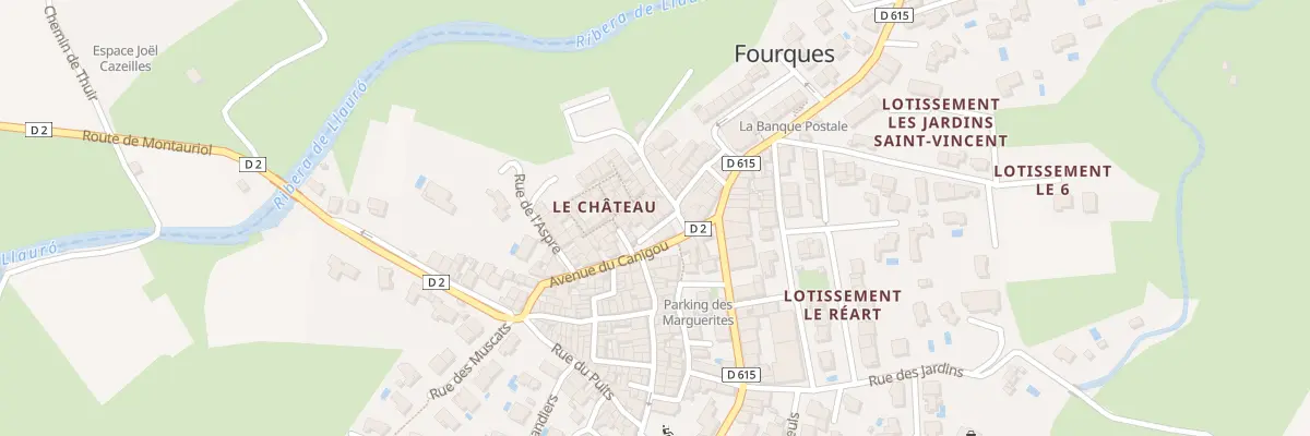 Plan du 4 Pl de la Mairie à Fourques