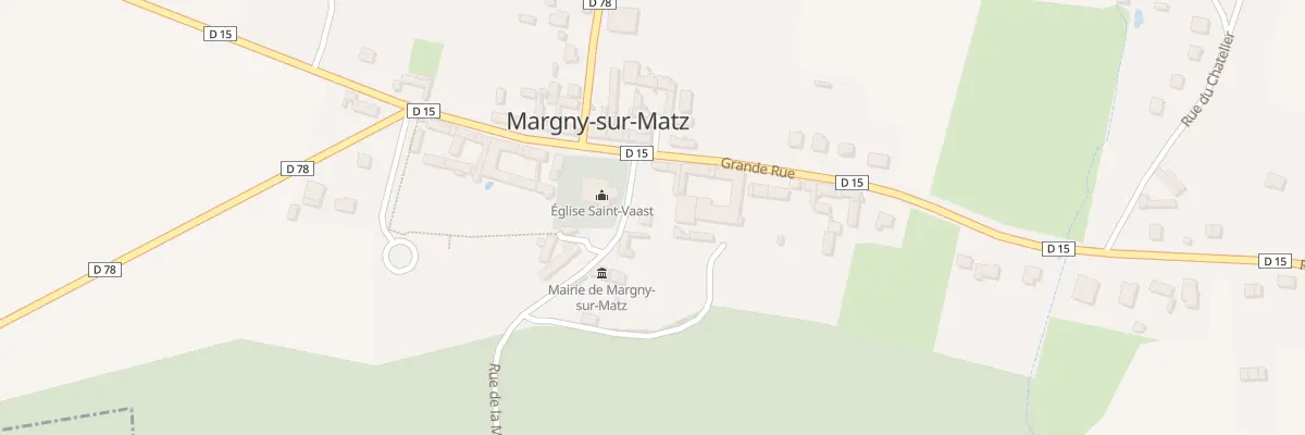 Plan du 45 Rue de la Mairie à Margny-sur-Matz