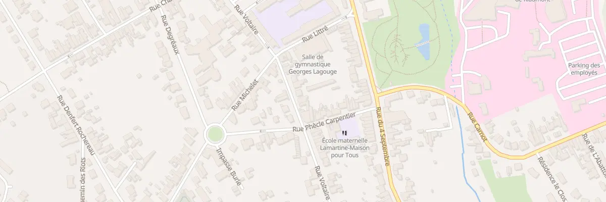 Plan du 16 Rue Voltaire à Liévin