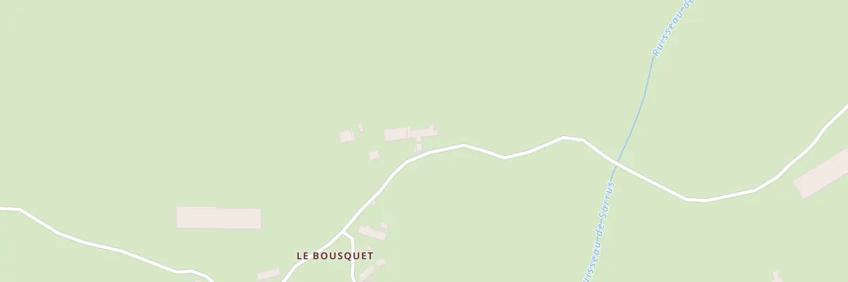 Plan du 5 Le Bousquet à Malbo