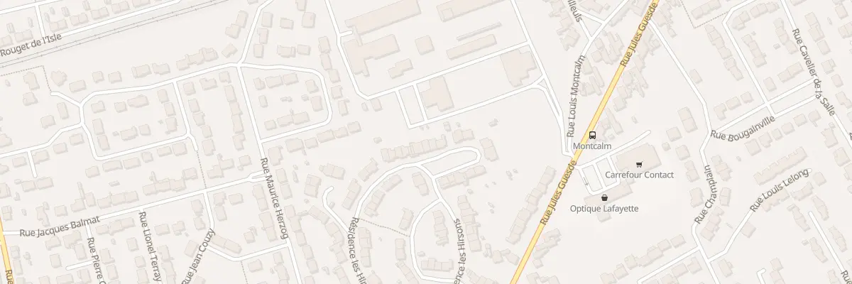 Plan du 42 Res les Hirsons Rue Mordacque à Liévin