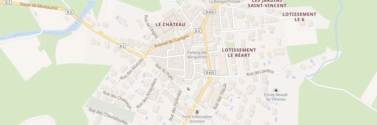 Plan du 17 Rue Carre Grand à Fourques
