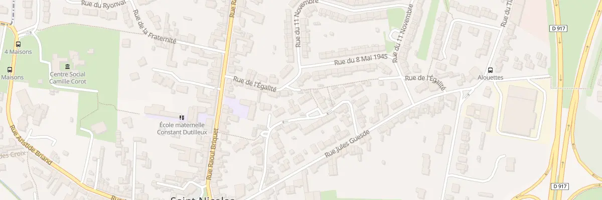 Plan du 25 Rue Bellon à Saint-Nicolas