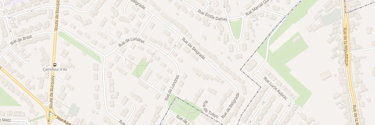 Plan du 30 Rue de Belgrade à Achicourt
