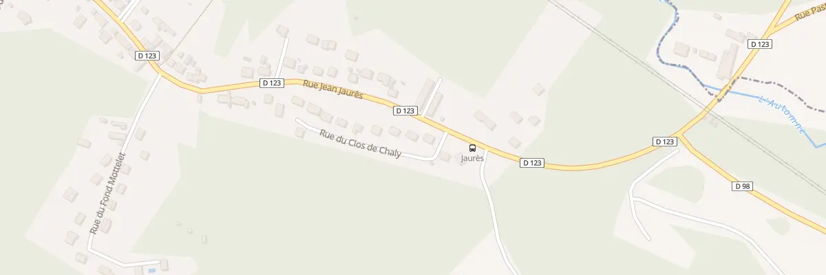 Plan du 46 Rue du Clos de Chaly à Saintines