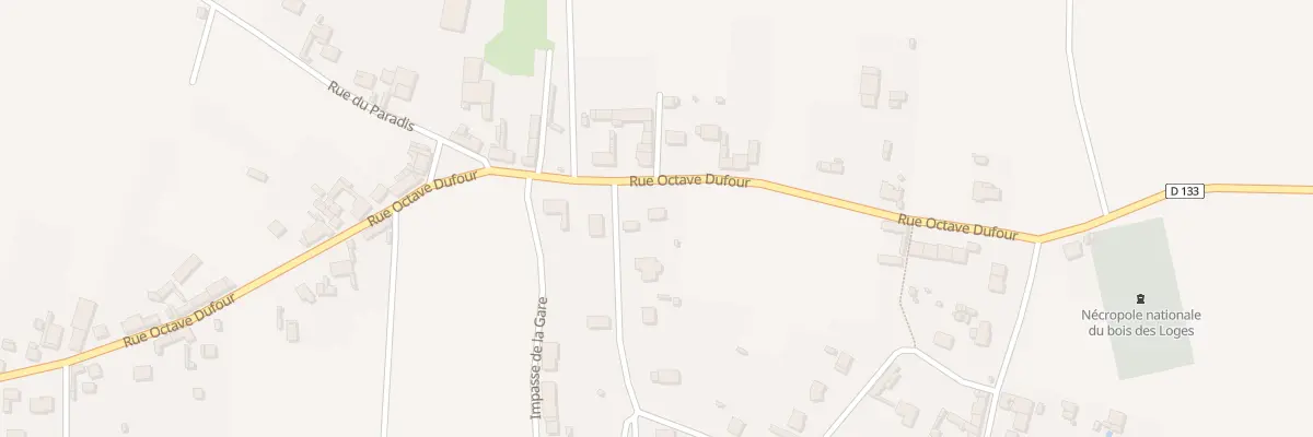 Plan du 46 Rue Octave Dufour à Beuvraignes