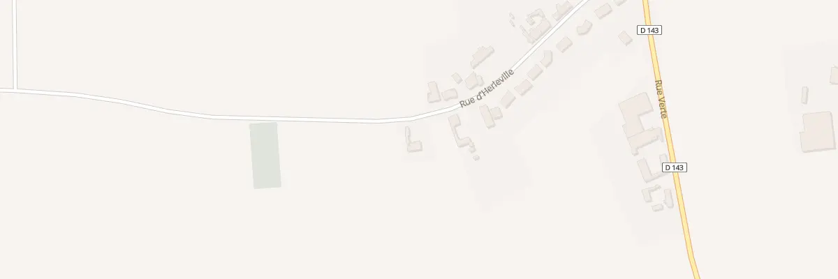 Plan du 5 Rue d’Herleville à Vermandovillers