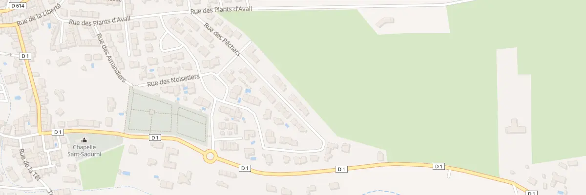 Plan du 29 Rue des Pechers à Pézilla-la-Rivière