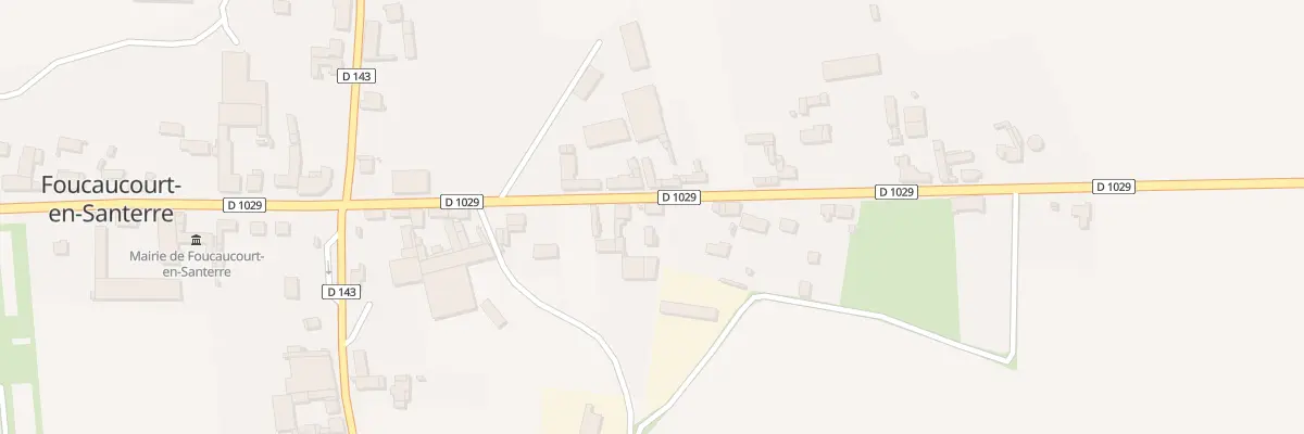 Plan du 33 Vc Brunehaut à Foucaucourt-en-Santerre