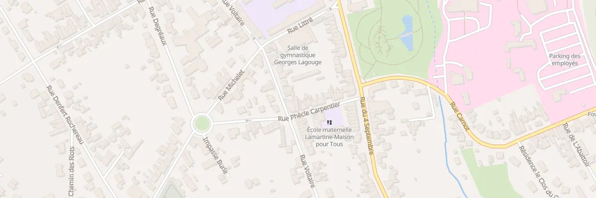 Plan du 8 Rue Phècle Carpentier à Liévin