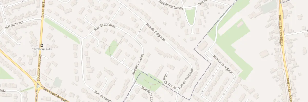 Plan du 34 Rue de Belgrade à Achicourt