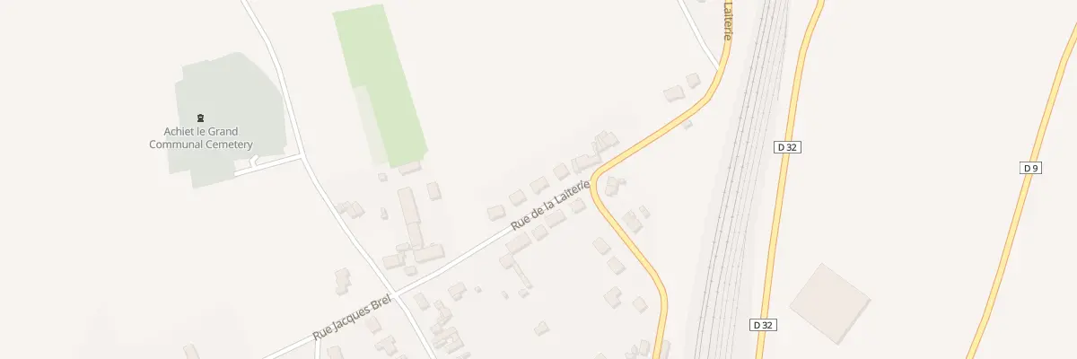 Plan du 15 Rue de la Laiterie à Achiet-le-Grand