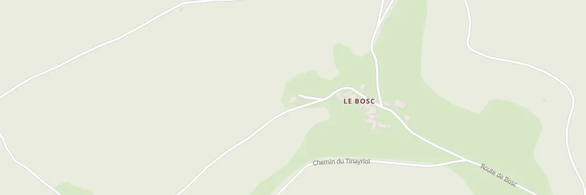 Plan du 5283 Le Bosc à Saint-Victor-et-Melvieu