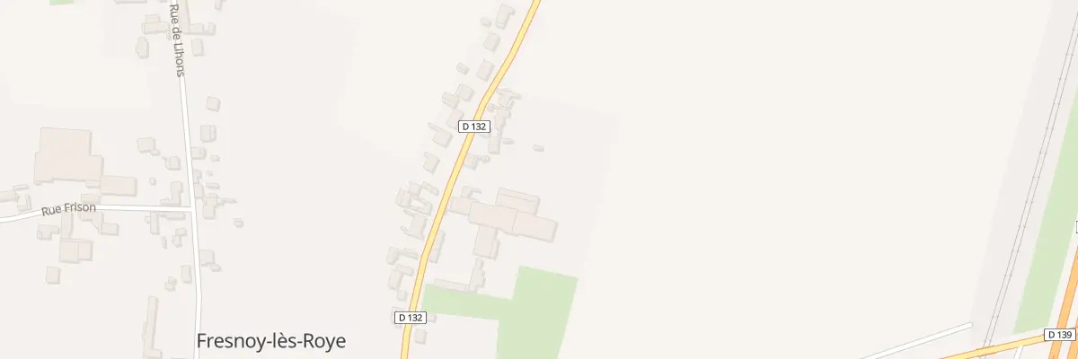 Plan du 10 Rue du Moulin Wable à Fresnoy-lès-Roye