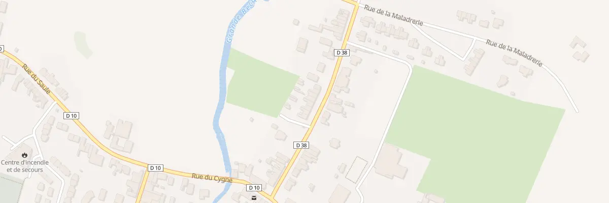 Plan du 18 Rue de la Gare à Steenwerck