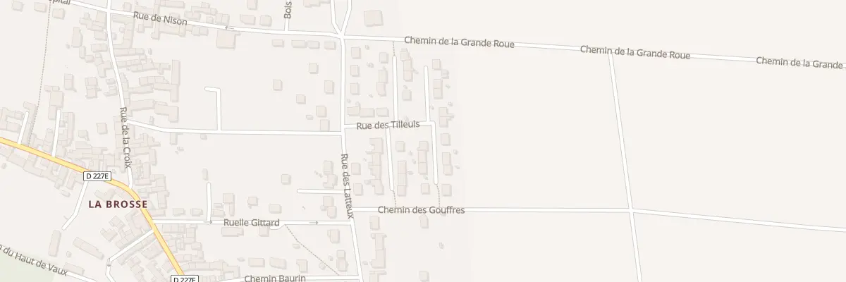 Plan du 1 Rue des Coquelicots à Héricy
