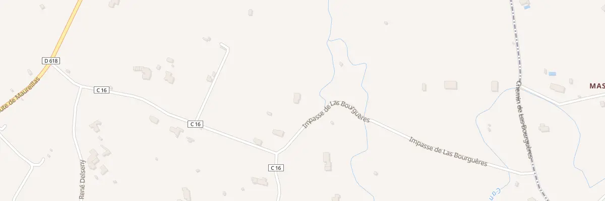 Plan du 387 Rte de Las Burgueres à Céret