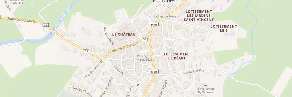 Plan du 4 Av du Vallespir à Fourques