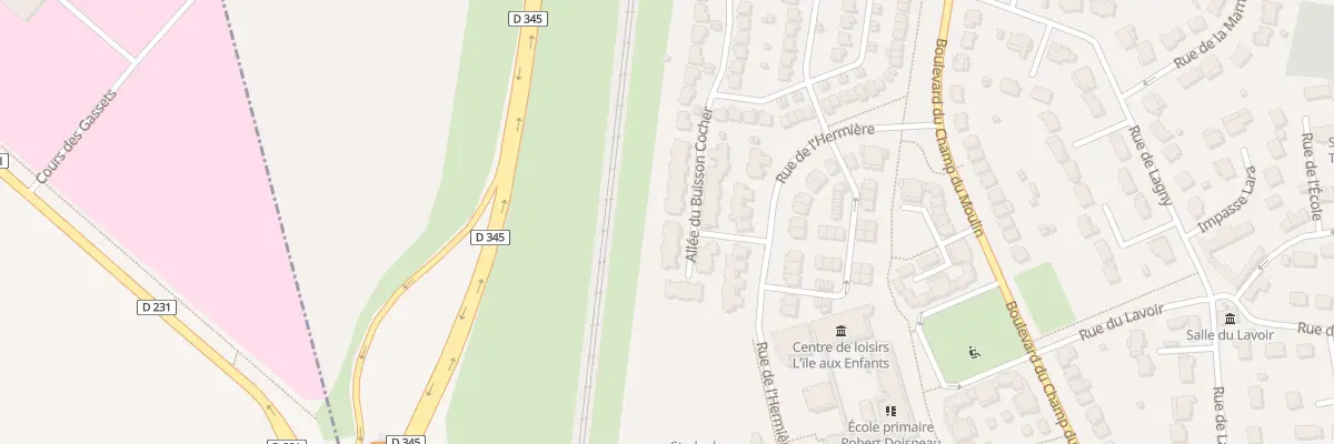 Plan du 11 Rue de l’Hermière à Serris