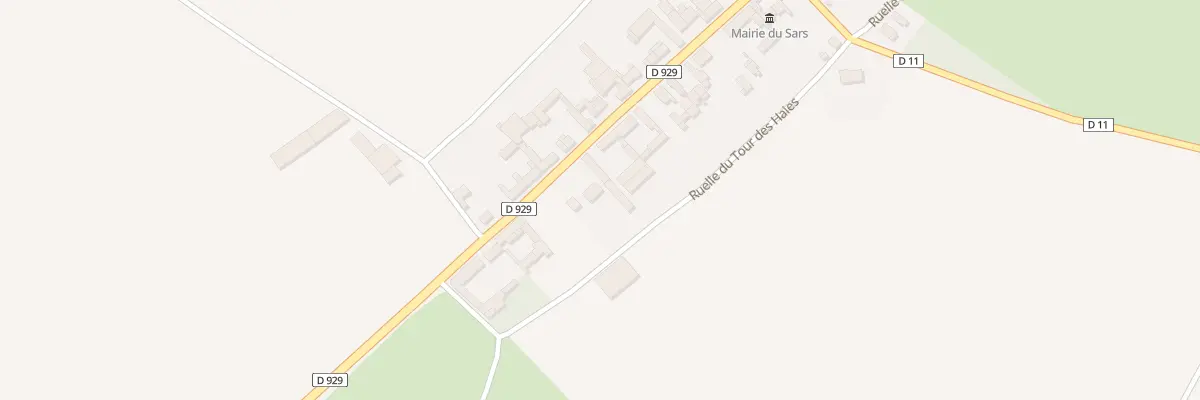 Plan du 50B Rue Nationale au Sars