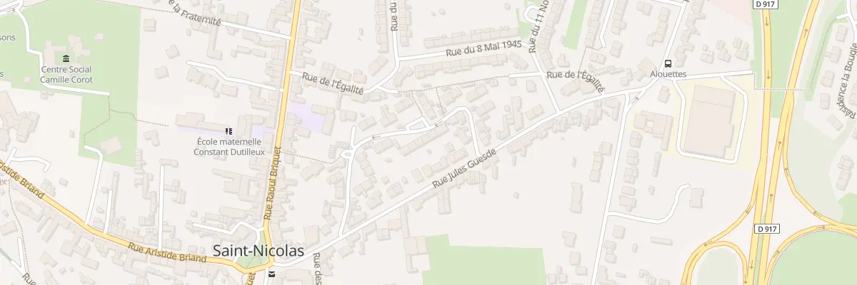 Plan du 22 Rue Bellon à Saint-Nicolas
