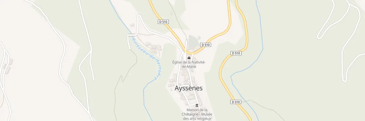 Plan du 5017 Ayssenes à Ayssènes