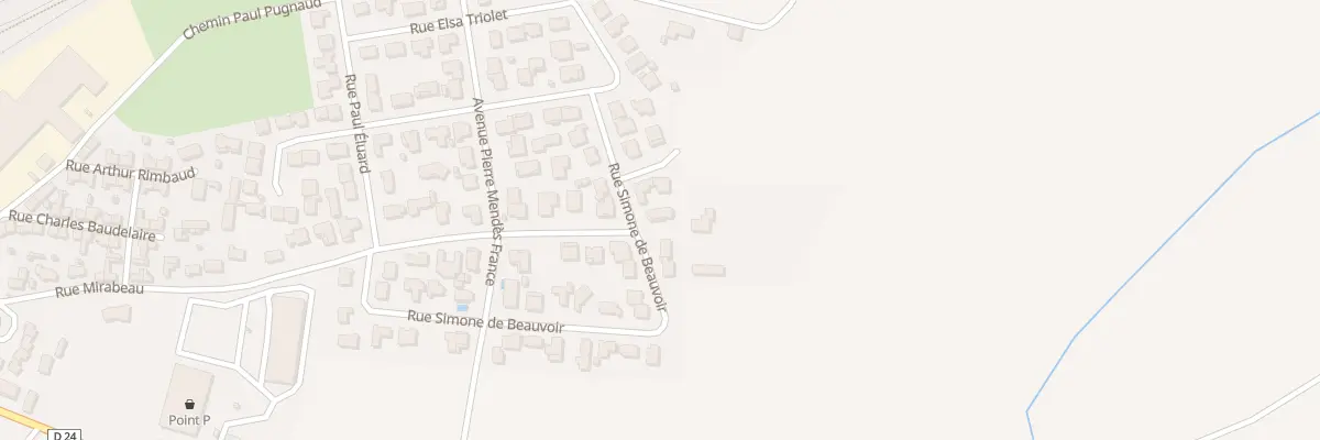 Plan du 21 Rue Louis Aragon à Lézignan-Corbières