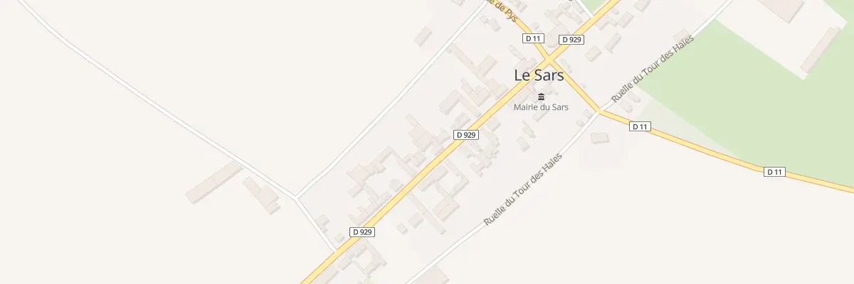 Plan du 51 Rue Nationale au Sars