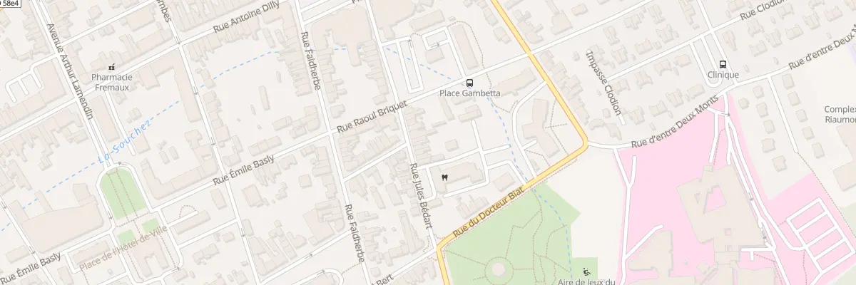 Plan du 28 Rue Jules Bédart à Liévin