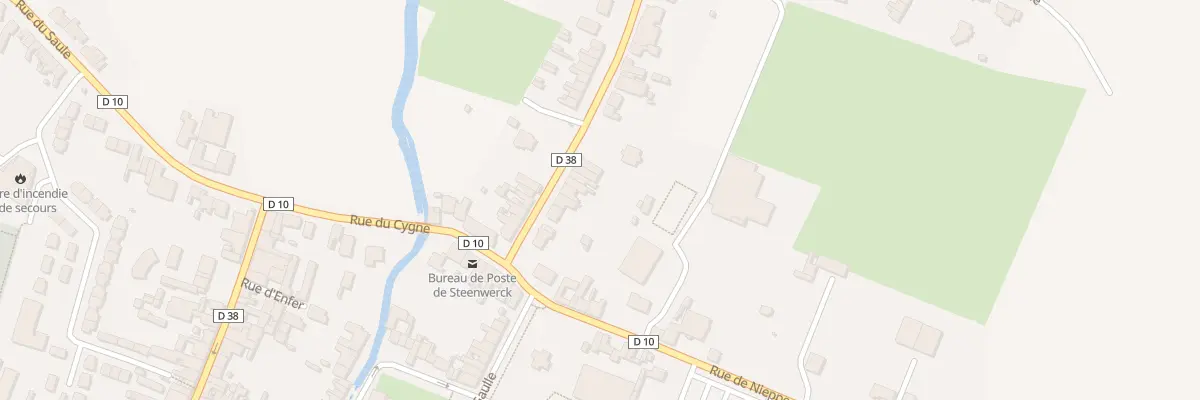 Plan du 5 Rue de la Gare à Steenwerck