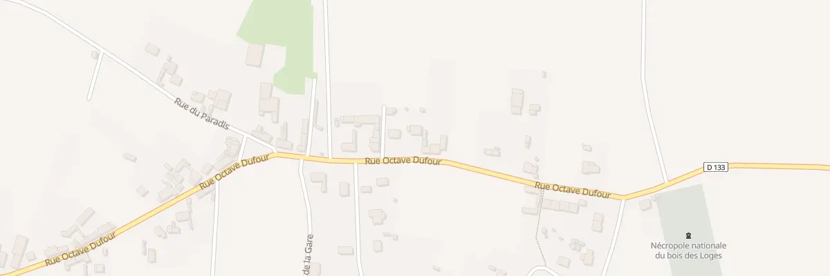 Plan du 63 Rue Octave Dufour à Beuvraignes