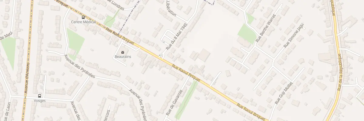 Plan du 34B Rue Raoul Briquet à Beaurains