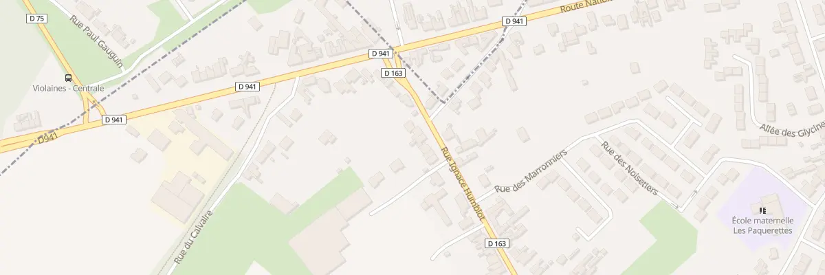 Plan du 1B Rue Ignace Humblot à Auchy-les-Mines